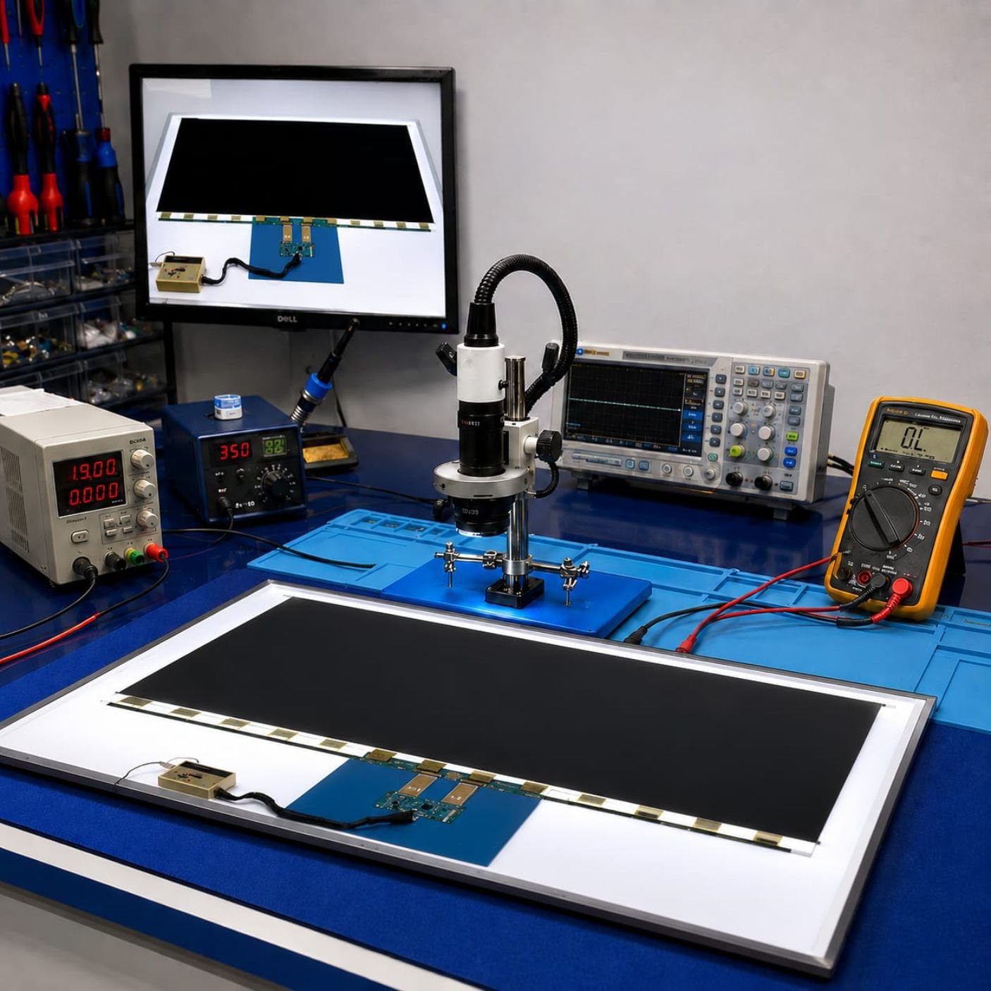Rishi Electronics TV repair work 3